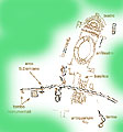 Cartina di Carsulae